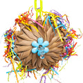 PREENING WHEEL BIRD TOY 7X3X8 IN