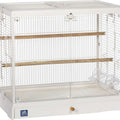 CRYSTAL PALACE LUXE BIRD CAGE 24X16X21 IN WHITE