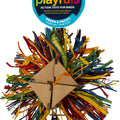 RAFFIA RAINBOW BIRD TOY