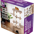 GREAT DUNES MOUNTAIN CAT FURNITURE 27.25X24.75X51. BROWN
