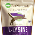 PET NATURALS L-LYSINE CAT CHEWS 60 CT CHICKEN LIVER
