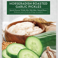 MRS. WAGES HORSERADISH ROASTED GARLIC PICKLES 6.5 OZ