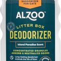 ALZOO MINERAL-BASED LITTER DEODORIZER 26.6 OZ ISLAND PARADISE