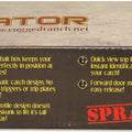 SKUNKINATOR TRAP 33.5X5.5X4.5 IN BLACK