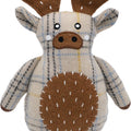 ZIPPYPAWS ECOZIPPY COTTON CUDDLER MOOSE  BROWN