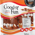 GOOD 'N' FUN TRIPLE FLAVOR KABOB 48 OZ CHICKEN/PORK/DU