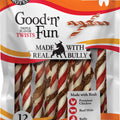 GOOD 'N' FUN TRIPLE FLAVOR TWISTS 2.6OZ-12P BEEF/CHICKEN/BU