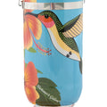 HUMMER'S GALORE HIBISCUS HUMMINGBIRD FEEDER 32 OZ BLUE