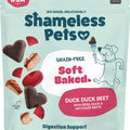 SHAMELESS SOFT BAKED DOG BISCUITS 6 OZ DUCK/BEET