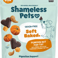 SHAMELESS SOFT BAKED DOG BISCUITS 6 OZ PUMPKIN/PEANUT