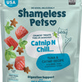 SHAMELESS PETS CRUNCHY CAT TREATS 2.5 OZ TUNA & CATNIP