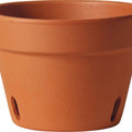 SOUTHERN PATIO ORCHID CLAY POT 6 IN TERRACOTTA