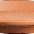 SOUTHERN PATIO CLAY SAUCER 8 IN TERRACOTTA