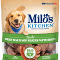 MILO'S KITCHEN SAUSAGE SLICES DOG TREATS 10 OZ BEEF/RICE