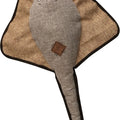 SNUGAROOZ SALLY THE STINGRAY W/RUBBER SPIKEY BALL 21 IN GRAY
