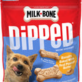 MILK-BONE DIPPED DOG BISCUITS BAKED 32 OZ PEANUT BUTTER