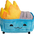 SNUGAROOZ DUMPSTER FIRE  PLUSH DOG TOY 7 IN
