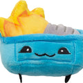 SNUGAROOZ BABY DUMPSTER FIRE PLUSH DOG TOY 3.5 IN