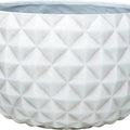 SOUTHERN PATIO LOW PINEAPPLE PLANTER 12 IN
