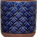 CLAYWORKS GRIFFY PLANTER 6 IN BLUE