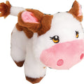 SNUGAROOZ CAITLIN THE COW 7 IN WHITE