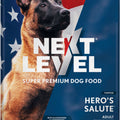 NEXT LEVEL HERO'S SALUTE ADULT DOG FOOD 40 LB