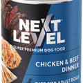 NEXT LEVEL PATE CANNED DOG FOOD 12.5 OZ CHICKEN/BEEF