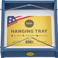BIRD'S CHOICE RECYCLED PLASTIC HANGING TRAY FEEDER 1.5 LB CAP