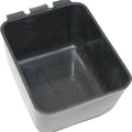 PLASTIC COOP CUP 16 OZ BLACK