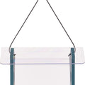 BIRD'S CHOICE RECYCLED PLASTIC BLUEBIRD FEEDER 3 OZ CAP BLUE