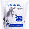 SUZIE'S CBD NIBBLES FOR HORSES 30 OZ-10 MG OATS/MOLASSES