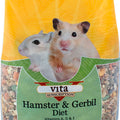 VITA HAMSTER & GERBIL FOOD 2.5 LB