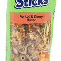 VITAKRAFT CRUNCH STICKS RABBIT TREATS 3.5 OZ-2 PK APRICOT/CHERRY