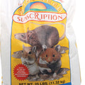 SUN BASICS HAMSTER & GERBIL FOOD 25 LB