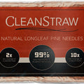 CLEANSTRAW NATURAL LONGLEAF PINE NEEDLES 2.3 CF BROWN