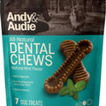ANDY & AUDIE DENTAL CHEWS FOR DOGS MEDIUM MINT