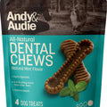 ANDY & AUDIE DENTAL CHEWS FOR DOGS LARGE MINT