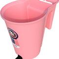 PINK FEEDERS REVERSIBLE BUCKET FEEDER COMPLETE 6 QT PEACH