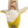 DOLE PET BANAN-O-HIDE TREAT DISPENSER PLUSH TOY 10IN YELLOW