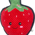 DOLE PET BERRYSQUEAK PLUSH DOG TOY 9IN RED