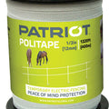 PATRIOT POLITAPE 1320 FT X 1/2 I WHITE