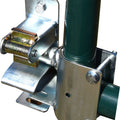 PATRIOT LOCKABLE GATE LATCH ONE WAY 1 5/8-2 IN GRAY