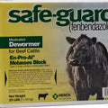 SAFE-GUARD EN-PRO-AL BEEF CATTLE DEWORMER BLOCK 25 LB MOLASSES