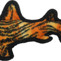 TUFFY OCEAN TIGER SHARK DURABLE SQUEAKY SOFT TOY  BLACK/ORANGE