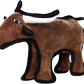 TUFFY JR BARN YARD BULL DURABLE SOFT DOG TOY