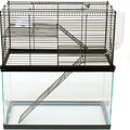 HIGH RISE CAGE FOR 10 GALLON TANK 19.5X11X10.5 IN