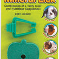 APPLE MINERAL LICK W/HOLDER  FRUIT FLAVOR