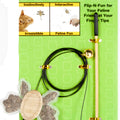 TWIST-N-PLAY WOOD TEASER WAND CAT TOY