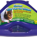 CRITTER CORNER LITTER PAN 6.5X4.5X3 IN