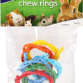 CHEW RINGS SMALL ANIMAL TOY 6 PC